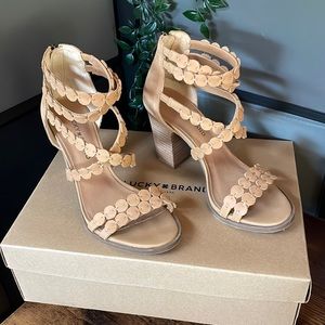 Lucky Brand Lameer Sandal Heels